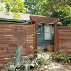Wood Fence Repair /Installs- Posts - Gates - Free Estimates Fencing (Round Rock Pflugerville N Austin Cedar Park) picture